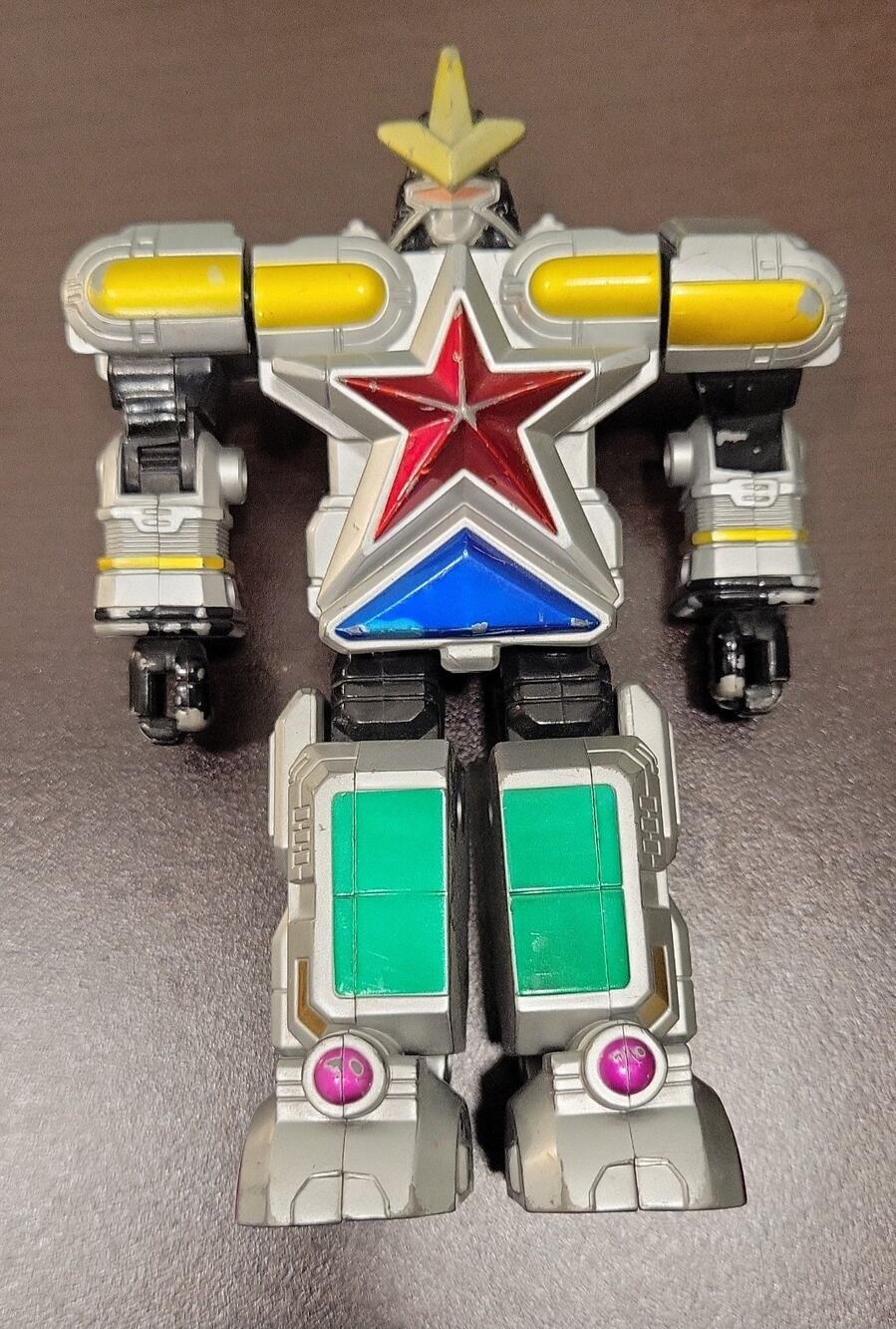 Bandai Power Rangers Vintage 1996 Deluxe Super Zeo Megazord Zord 5.5”